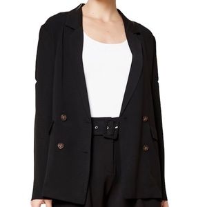 Sugar+Lips  Sugarlips double button black blazer size 3X
